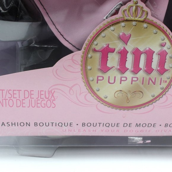 TINI PUPPINI Spring Showers Raincoat Hat Boots Dog Outfit Fashion Boutique Set - Picture 6 of 11